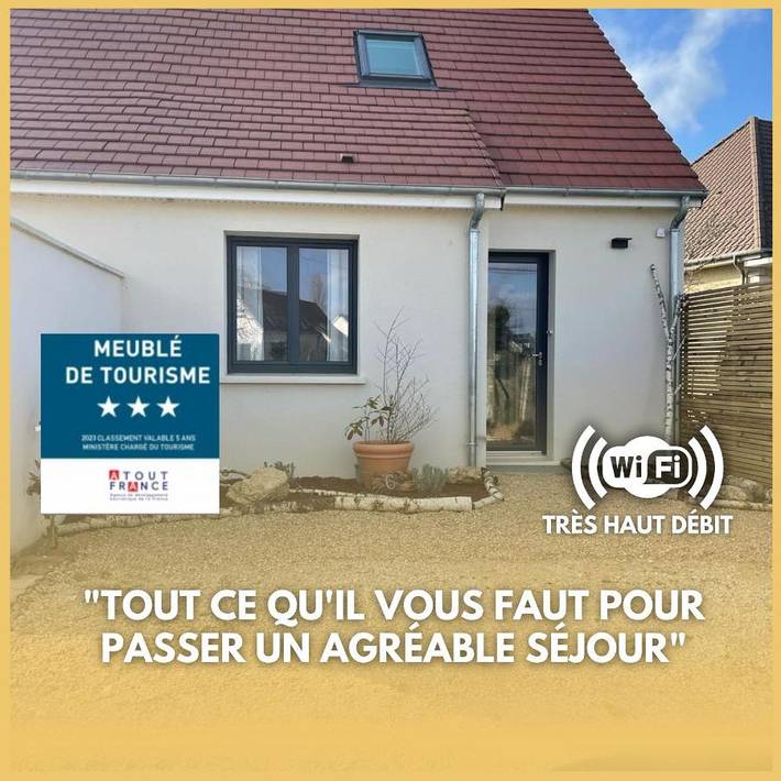 Maison de vacances pour 6 personnes, avec terrasse ainsi que jardin et vue - 1