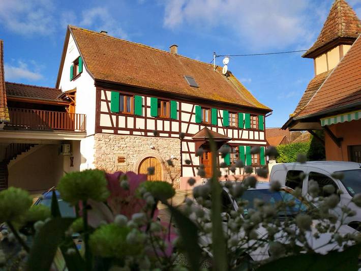 Gîte pour 6 personnes, avec jardin et terrasse à Kogenheim