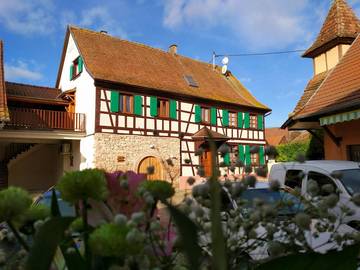 Gîte pour 6 personnes, avec terrasse et jardin à Kogenheim