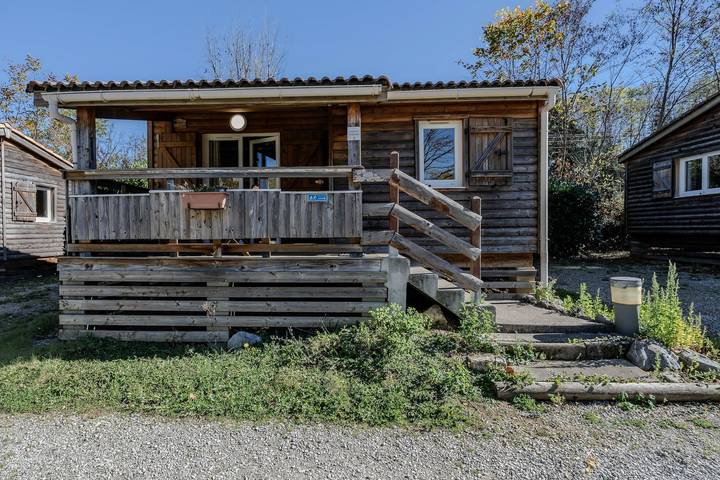 Chalet pour 4 personnes, avec jardin