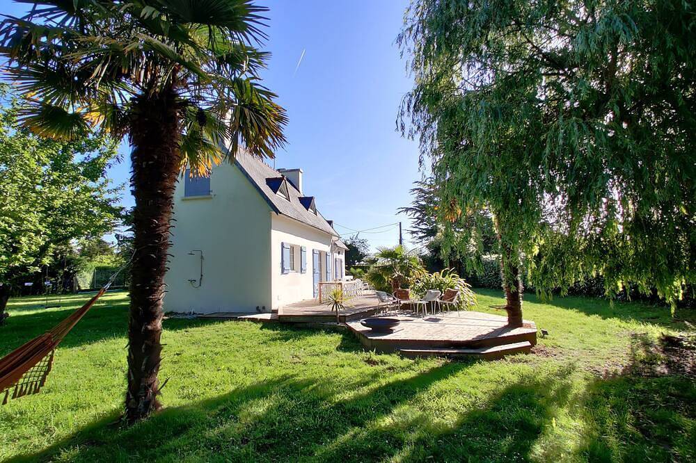 Charming family & friends villa nearby the best surf spot La Torche in Plomeur, Quimper region
