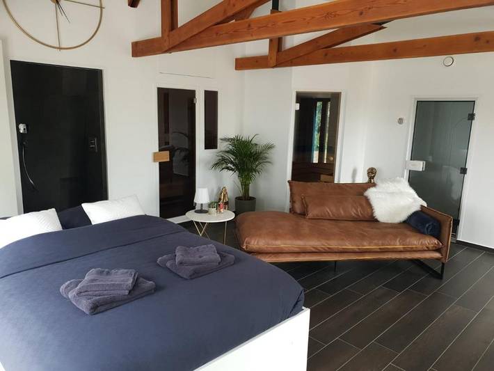 Bed & breakfast voor 2 personen, with uitzicht and sauna as well as tuin, met huisdier - 1