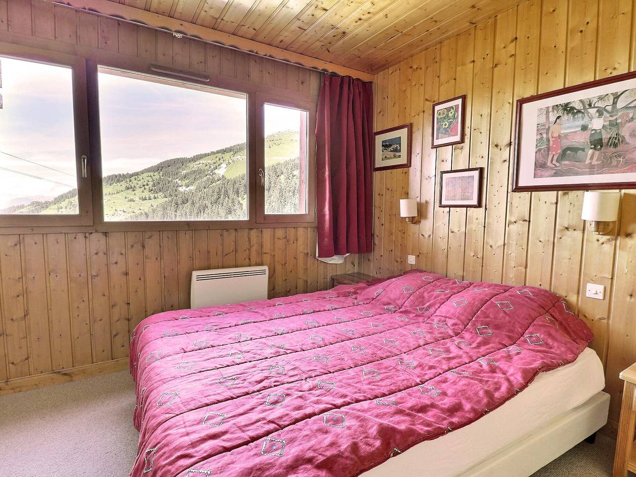 Ganze Wohnung, Apartment für 5, Südbalkon, Tv, Wi-Fi, ausgestattete Küche in Méribel-Mottaret, Les Allues