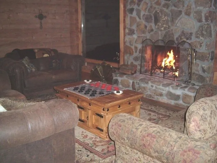 Log cabin for 25 people, with yard and balcony, with pets - 1