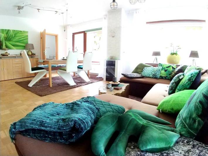 Ferienwohnung für 6 Personen, mit Garten in Erlangen