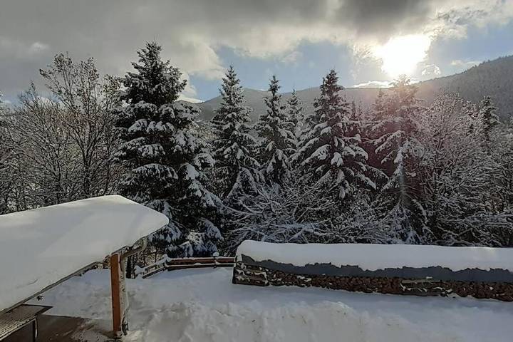 Appartement de vacances pour 4 personnes, avec jardin et vue