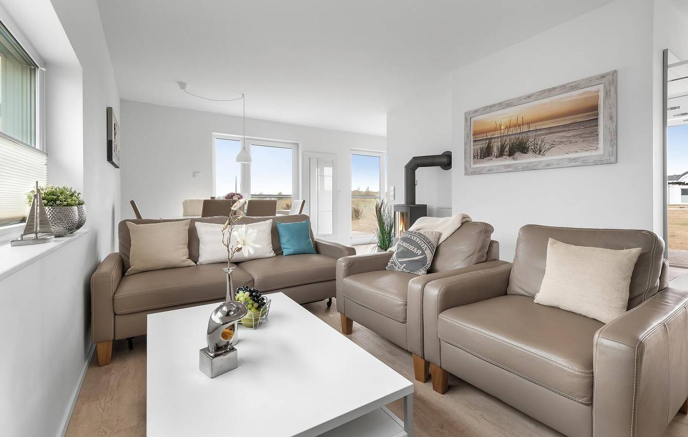 Appartement am Strand mit Terrasse, TV, Internet und Parkplatz in Olpenitz, Kappeln