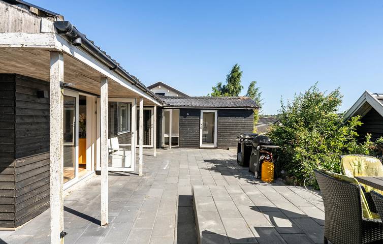 Ferienhaus für 6 Personen mit Terrasse in Munkebo, Kerteminde und Umgebung