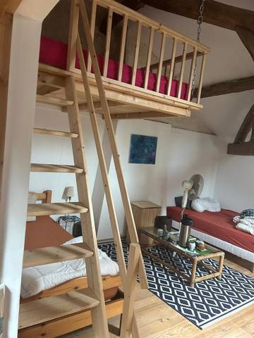 Gîte pour 7 personnes, avec jardin à La Romieu