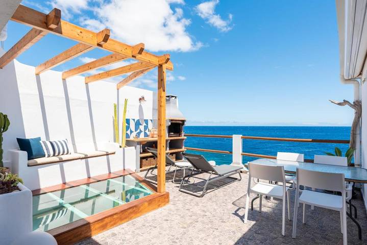 Location de vacances pour 5 personnes, avec vue et balcon dans Bocacangrejo