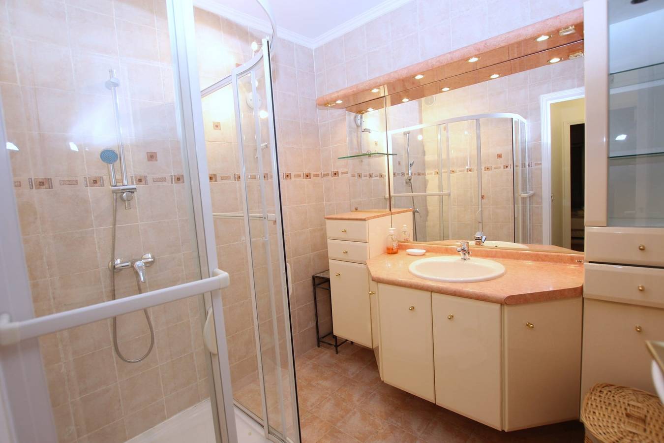 Entire apartment, 2 bedrooms 80 m2 facing the sea in the residential palm beach area in Cannes, Mediterranean Coast (France)