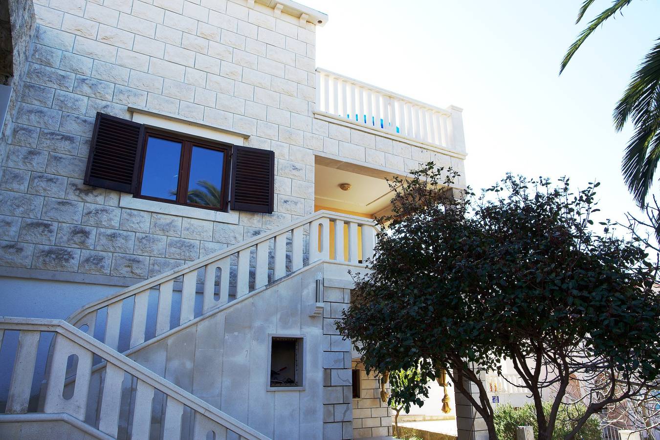 Cały apartament, Czteropokojowy apartament z tarasem i widokiem na morze Sumartin, Brač -a in Sumartin, Brac