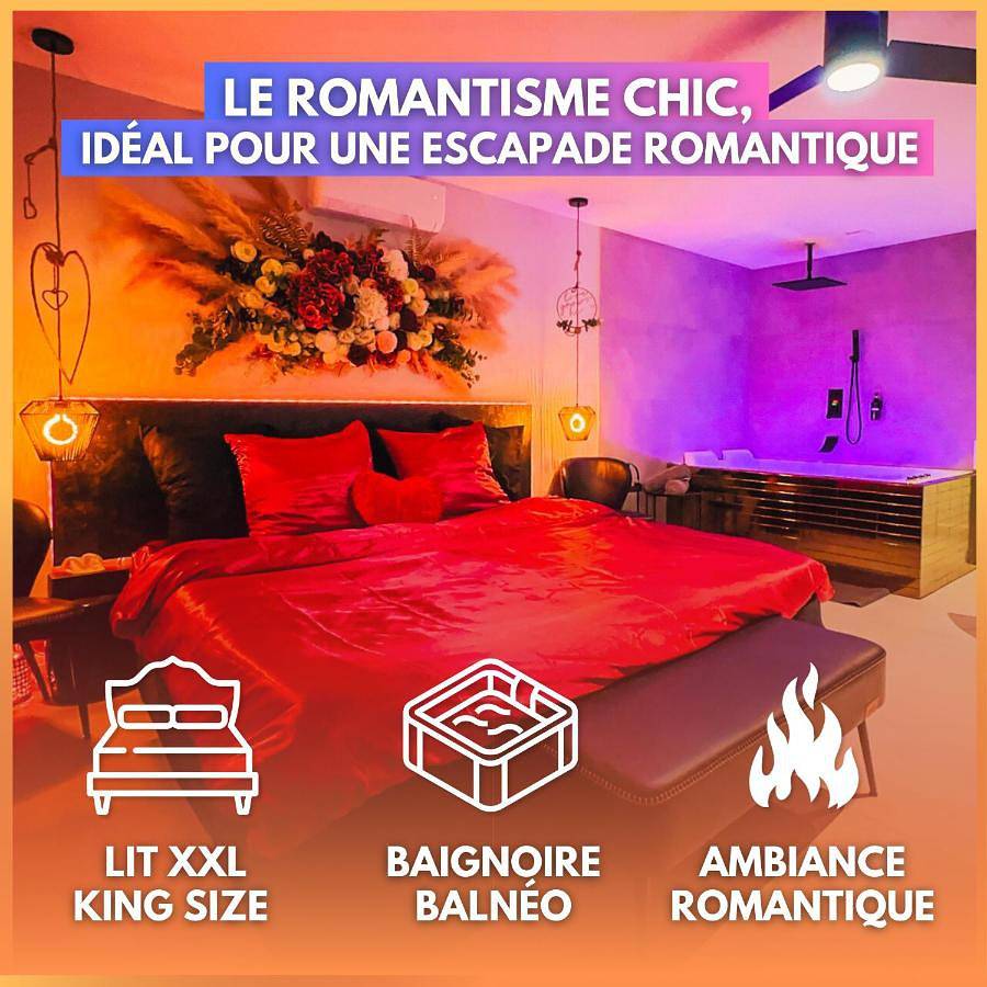 Serenity Suite - Love room Bonheur in Vénissieux, Lyon et ses environs