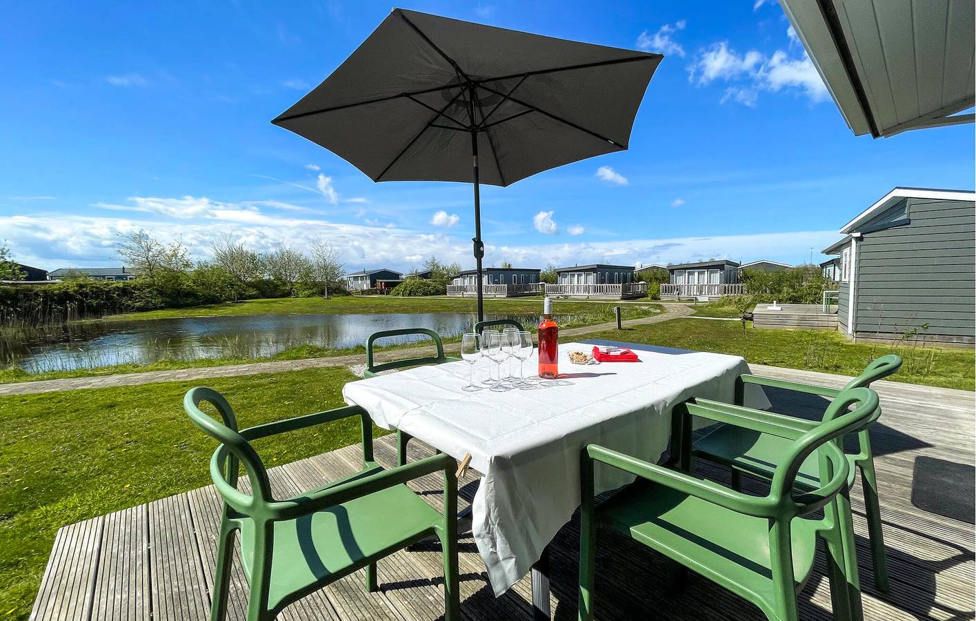 Vakantiehuis voor 5 personen met tuin in Lauwersmeer, Nederlandse Noordzeekust