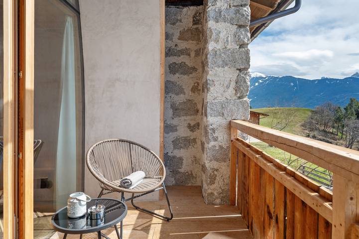 Chalet per 4 persone, con sauna e giardino sulle Dolomiti