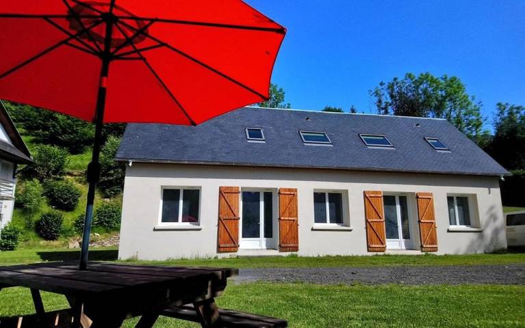Gîte pour 5 personnes, avec jardin et vue dans Col du Soulor