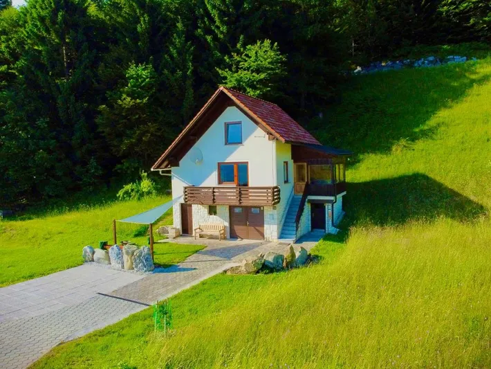 Ferienhaus für 4 Personen, mit Ausblick und Garten - 1