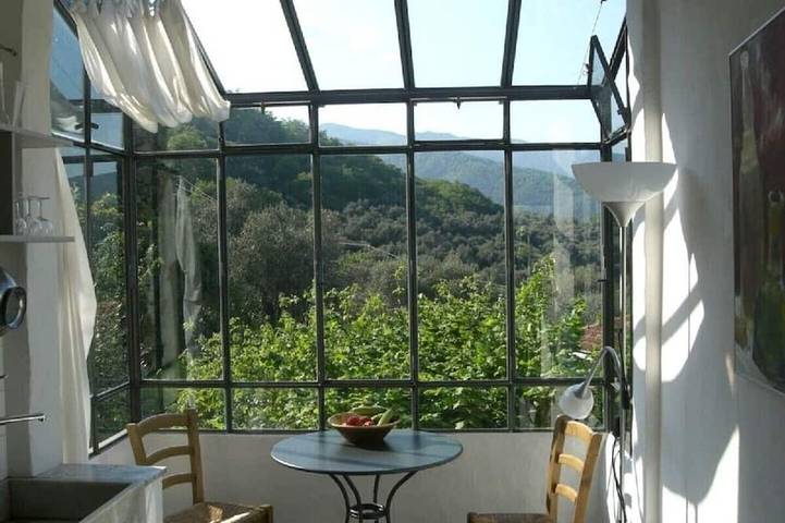 Ferienhaus für 4 Personen, mit Garten und Terrasse an der Ligurische Küste
