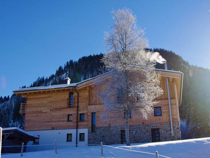 Ganze Ferienwohnung, Landhaus Wiesle - Ferienwohnung mit 36 qm, 1 Schlafzimmer, max. 2 Personen in Tannheim (Tirol), Allgäuer Alpen (Österreich)