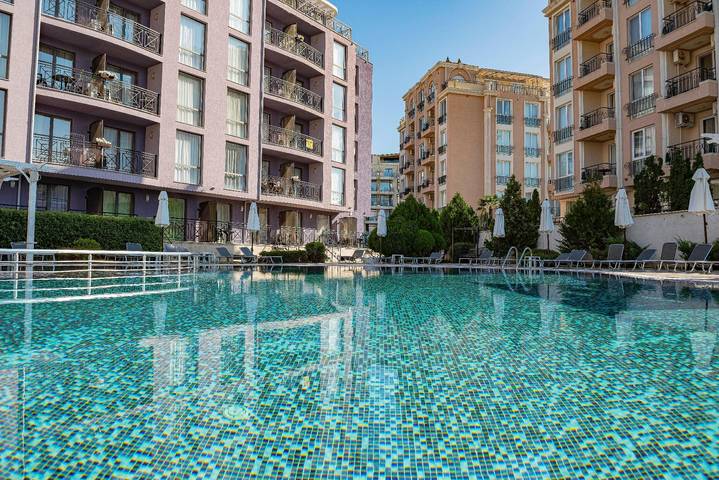 Appartement de vacances pour 3 personnes, avec balcon et piscine