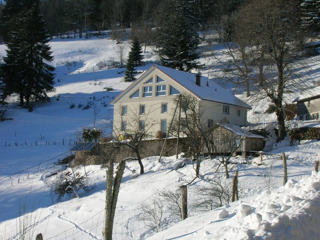 Apartamento entero, Casa rural familiar en Cornimont con wifi y aparcamiento in Cornimont, Parque natural regional de los Ballons des Vosges