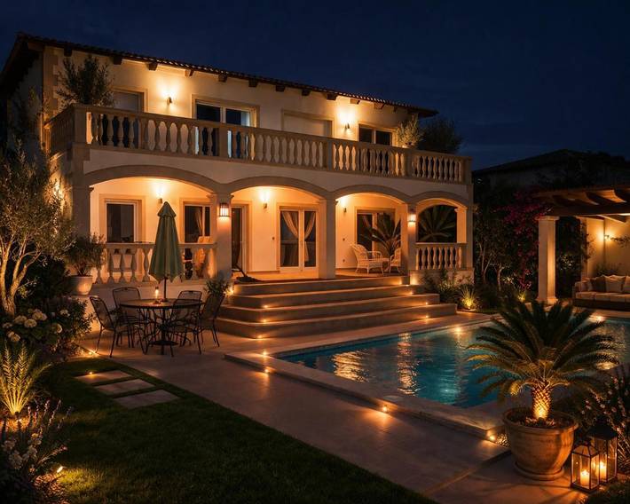 Ferienhaus für 8 Personen, mit Balkon und Terrasse sowie Garten und Pool in Vallgornera - 2