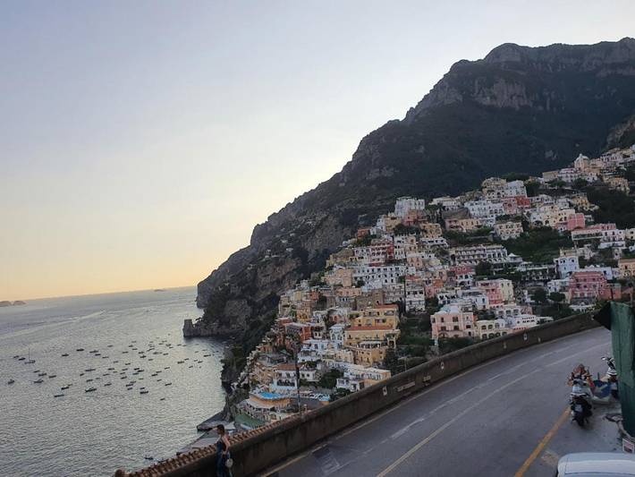B&b per 3 persone, con panorama e balcone a Positano