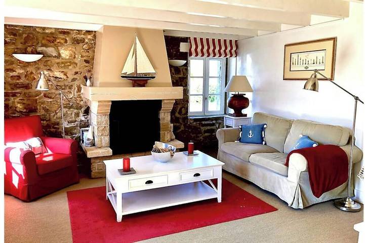 Location de vacances pour 4 personnes, avec Terrasse et Jardin dans Plage de la Palue
