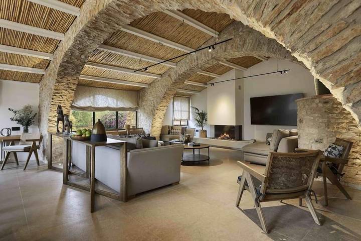 Casa rural para 8 personas, con jardín y piscina en Palau-sator