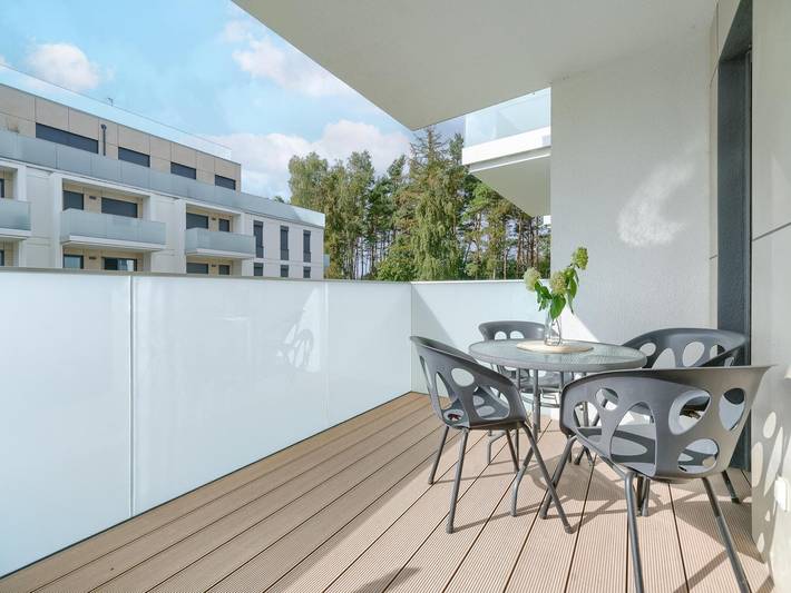 Ferielejlighed for 4 personer, med balkon i Polen