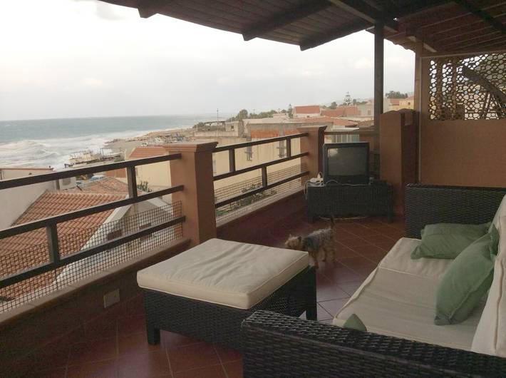 Villa per 10 persone, con Balcone e Terrazza nonché Giardino e Panorama a Messina