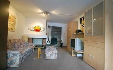 Cottage pour 3 personnes, avec sauna ainsi que jardin et balcon à Davos