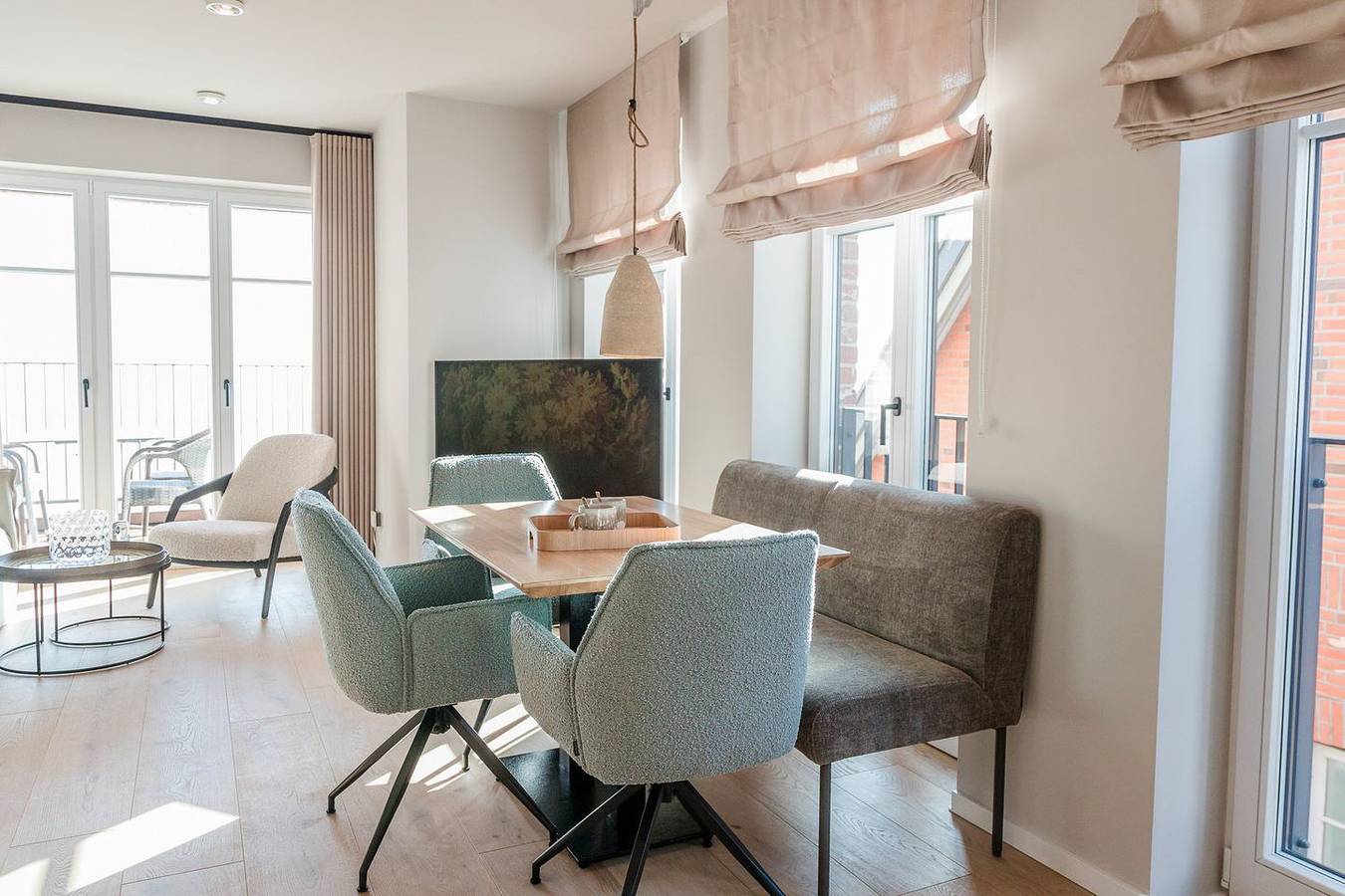 Ganze Wohnung, Moderne Ferienwohnung mit überdachtem Balkon, Meerblick und Strandnähe in Wyk in Wyk auf Föhr (Stadt), Wyk auf Föhr