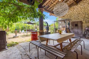 B&B für 2 Personen, mit Garten in Frankreich