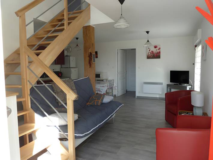 Maison de vacances pour 4 personnes, avec Jardin