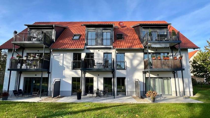 Ferienwohnung für 2 Personen, mit Balkon in Ballenstedt