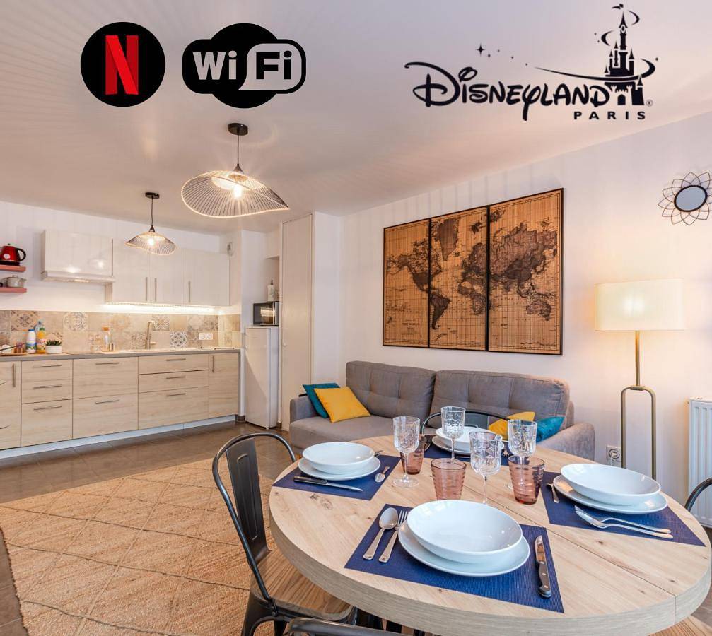 Appartement entier, Perfect Disney Getaway - Private Parking in Coupvray, Seine-et-Marne