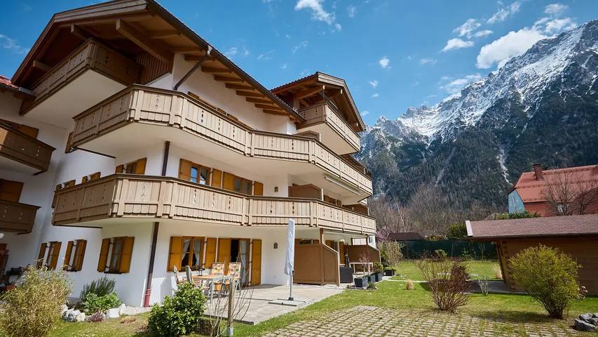 Hütte für 5 Personen, mit Terrasse im Karwendel - 3