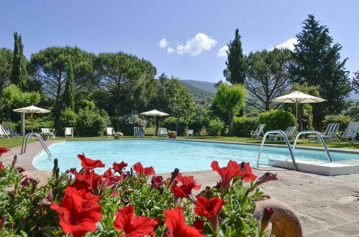 Vakantiewoning voor 4 personen, met zwembad in Cortona