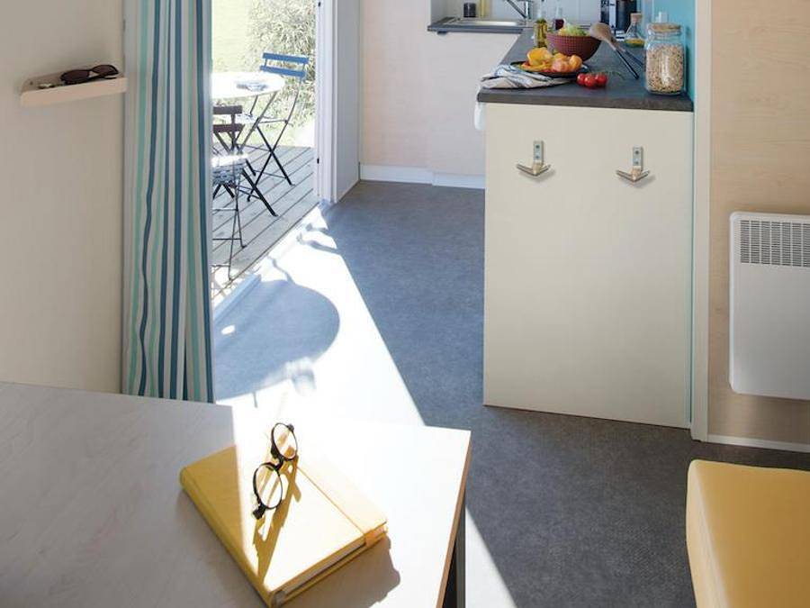 Camping Le Colombier - Mobilheim 2 personen - Mobil Home Confort Mervent - 1 Zimmer in Saint-Martin-Lars-en-Sainte-Hermine, Fontenay-le-Comte