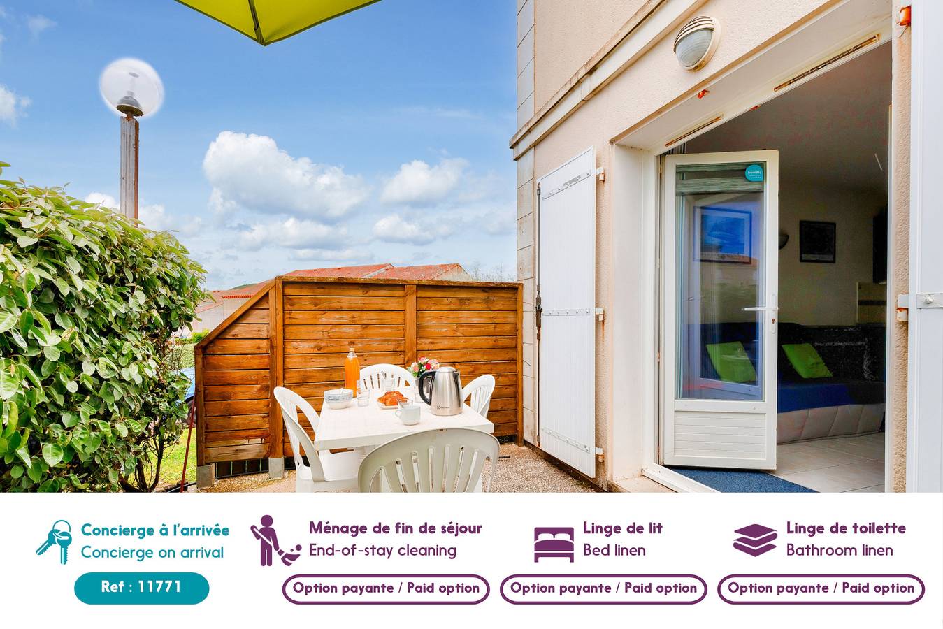Appartement entier, 150m de la plage - Piscine communautaire in Les Sables-d'Olonne, Vendée