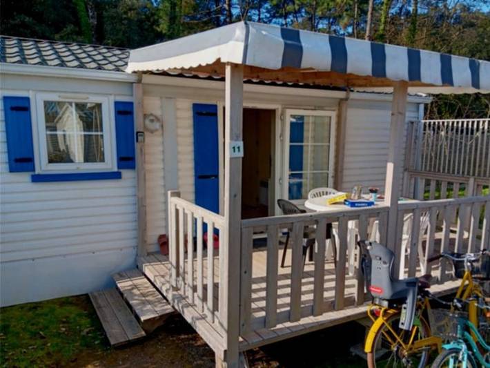 Camping La Prévoté - Mobilheim 4 personen - 2 Zimmer 4 pers Classique in Saint-Hilaire-de-Riez, Loire-Tal