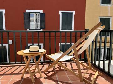 Ferienhaus in Es Mercadal, Menorcas Küste für 5 