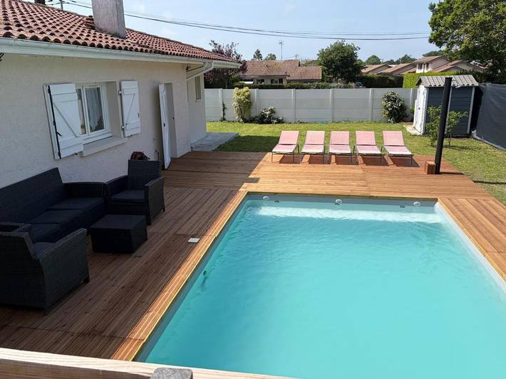 Appartement de vacances pour 4 personnes, avec Terrasse et Piscine