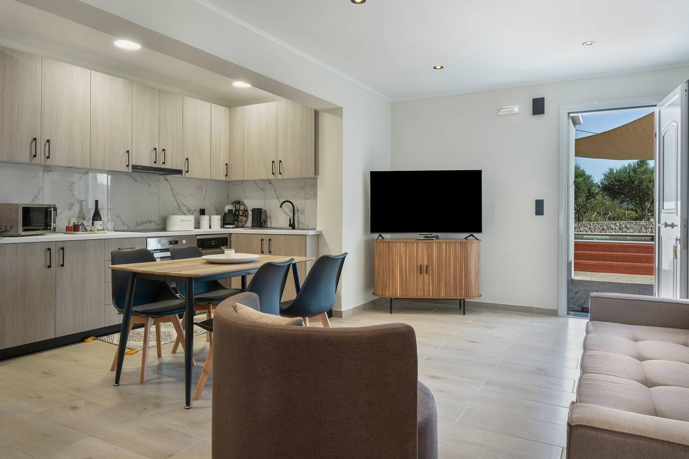 Ganze Wohnung, Apartment 'One mit privatem Pool' mit privatem Pool, Wlan und Klimaanlage in Mastichari, Kos