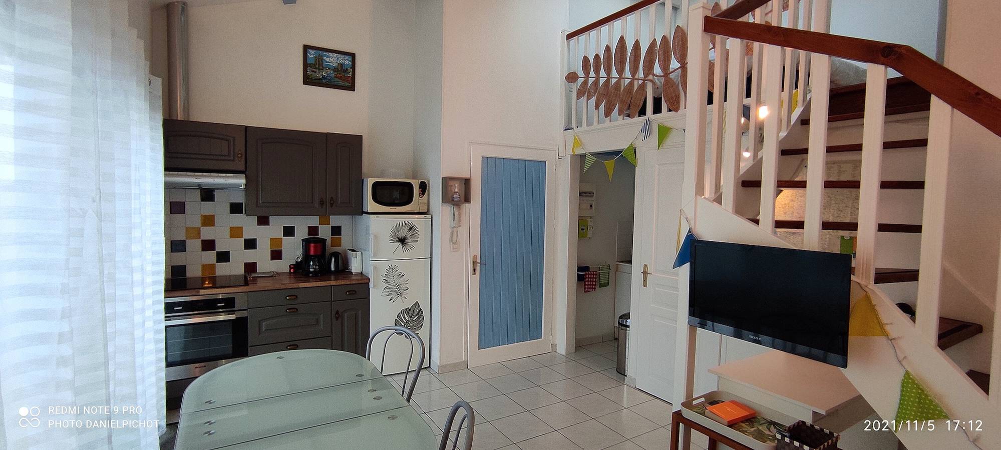 Apartamento entero, Apartamento clasificado con parking, terraza privada, Wi-Fi y aire acondicionado in La Rochelle, Región de La Rochelle