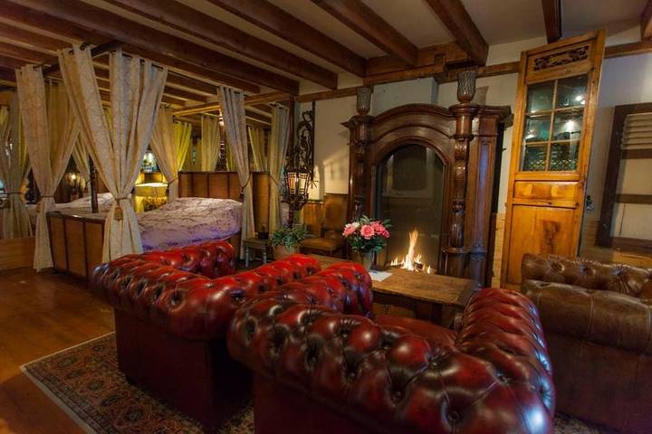 Location de vacances pour 2 personnes, avec terrasse ainsi que vue et sauna à Bois Le Duc - 4