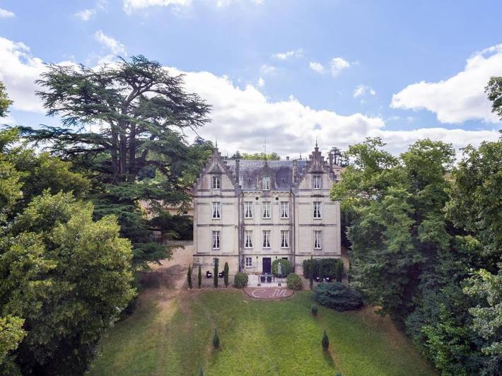 Maison d’hôte pour 3 personnes, avec Terrasse ainsi que Jardin et Vue à Mirambeau