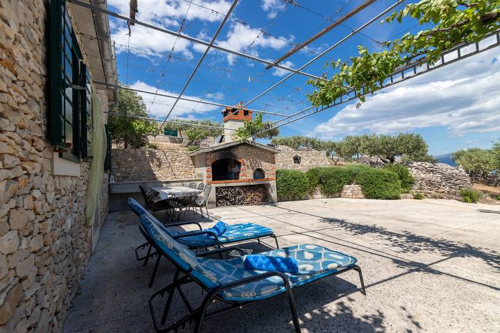 Dom dla 2 osób, z Balkon/ taras w Brac