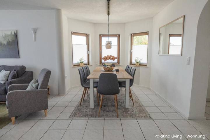 Ferienwohnung für 8 Personen, mit Garten und Ausblick in Fischbach bei Dahn - 4